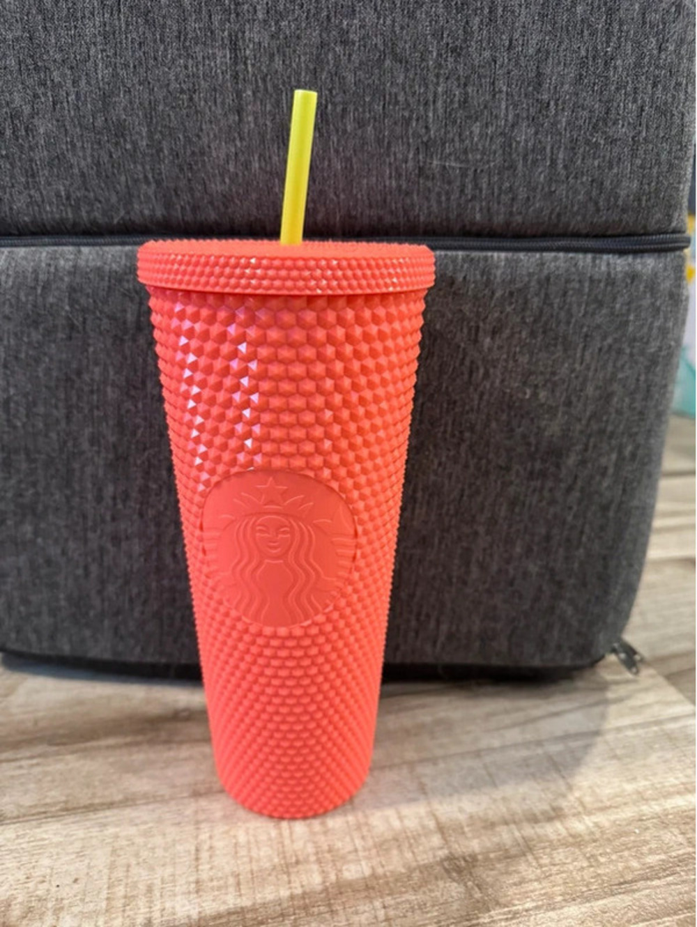 Coral Venti Starbucks Cup